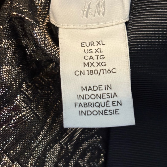 H&M Metallic Mini Dress - Picture 6 of 12